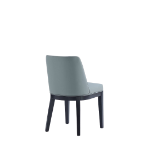 Picture of Leather Dining Chair in Cream, Light Grey, Pewter, Stone Grey and Graphite