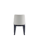 Picture of Leather Dining Chair in Cream, Light Grey, Pewter, Stone Grey and Graphite