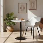 Picture of Dining Chair With Black Legs