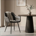 Picture of Dining Chair With Black Legs