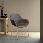 Picture of Dining Chair With Gold Legs