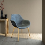 Picture of Dining Chair With Gold Legs