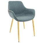 Picture of Dining Chair With Gold Legs