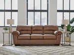 Picture of Caramel Faux leather Sofa