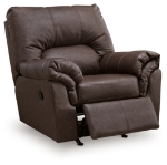 Picture of Umber Faux Leather Reclining Chair