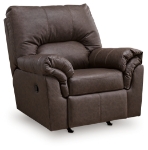 Picture of Umber Faux leather Sofa, Loveseat and Recliner