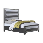 Picture of 44" or 54" Medium or dark grey with gold accent Bed