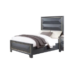 Picture of 44" - 48 or 54" Grey with Gold Accent Bed