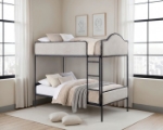 Picture of Black Twin/Twin Bunk Bed