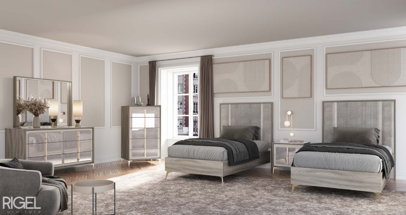 Picture of 48" BED Or Full BED - 5Pc Bedroom set