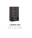 Picture of 48" BED Or Full BED - 5Pc Bedroom set