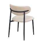 Picture of Dining Chair – Pearl/ Matte Black or Mushroom/ Matte Black