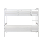 Picture of White Or Black Twin Over Twin Bunk Bed