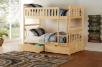 Picture of Twin/Twin Bunk Bed W/ Or W/o Trundle & storage