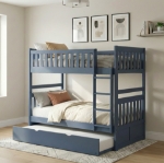 Picture of Twin/Twin Bunk Bed W/ Or W/o Trundle & storage