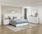 Picture of Pearl white finish Dresser and Mirror