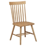 Picture of Back Dining Side Chair White, Light Ash and Black Finish