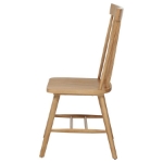 Picture of Back Dining Side Chair White, Light Ash and Black Finish