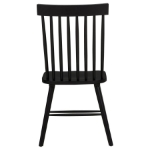 Picture of Back Dining Side Chair White, Light Ash and Black Finish