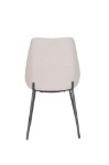 Picture of Faux Leather Side Chair in Taupe