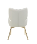 Picture of Faux Leather Beige Arm Chair