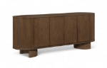 Picture of 80"W x 23"D x 33.5"H Oak Veneer And Solid Wood Sideboard / Buffet