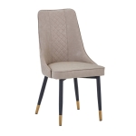 Picture of Dining Chairs Fabric/Leather Seat and Back in Oak Wood