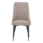 Picture of Dining Chairs Fabric/Leather Seat and Back in Oak Wood