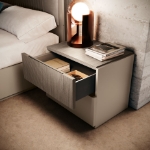 Picture of 2 Drawer Nightstand in Camel