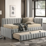 Picture of Velvet Twin Daybed w/ Trundle