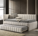 Picture of Velvet Twin Daybed w/ Trundle