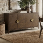 Picture of 66"W X 18"D X 34"H Walnut Server