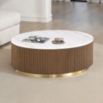 Picture of 35" Marble Table Top Round Cocktail Table