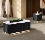 Picture of 47.5" Marble Table Top Rectangle Cocktail Table