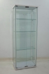 Picture of Black 5 Shelf Glass Curio Cabinet - L 23.75 X W 14.5 X H 64.25