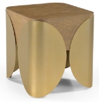 Picture of 20" Oak Wood Side Table