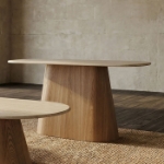 Picture of 59" Natural Wood Sofa Table