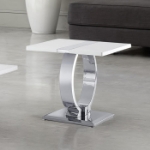 Picture of 22" Gold and Silver End Table