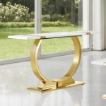 Picture of 50" Gold and Silver Sofa Table