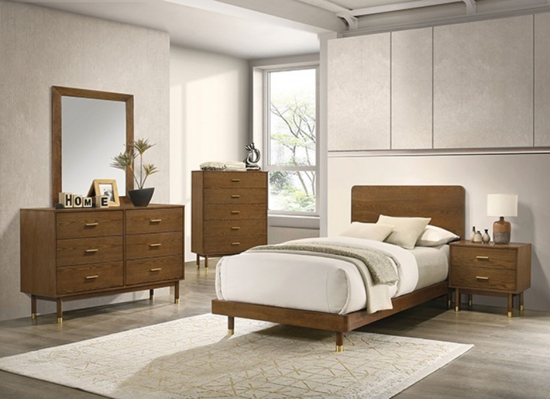 Picture of Walnut Bedroom Set