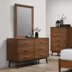 Picture of Walnut Bedroom Set
