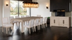 Picture of 88"-108"W X 44"D X 30"H Extendable Dining Table