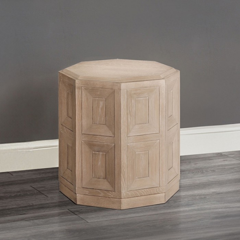 Picture of 20" Natural/Black Oak End Table