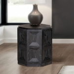 Picture of 20" Natural/Black Oak End Table