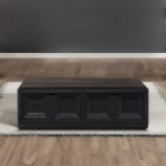 Picture of 54" Natural/Black Cocktail Table