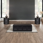 Picture of 54" Natural/Black Cocktail Table