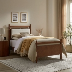 Picture of Twin Wood Platform Bed