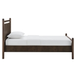 Picture of Twin Leather Platform Bed