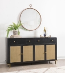 Picture of Dining Sideboard Natural/ Black