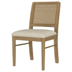 Picture of Dining Side Chair Natural/ Black